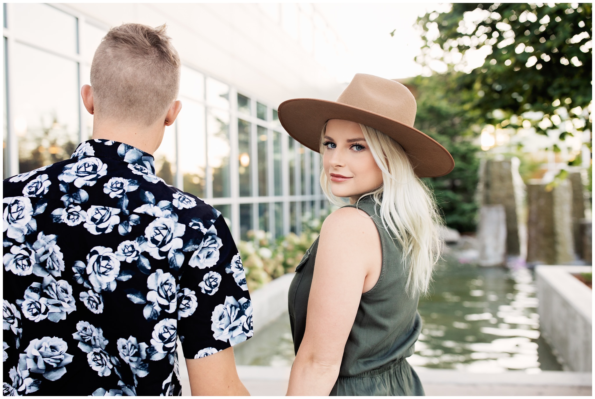 Modern Engagement session in Meridian Idaho