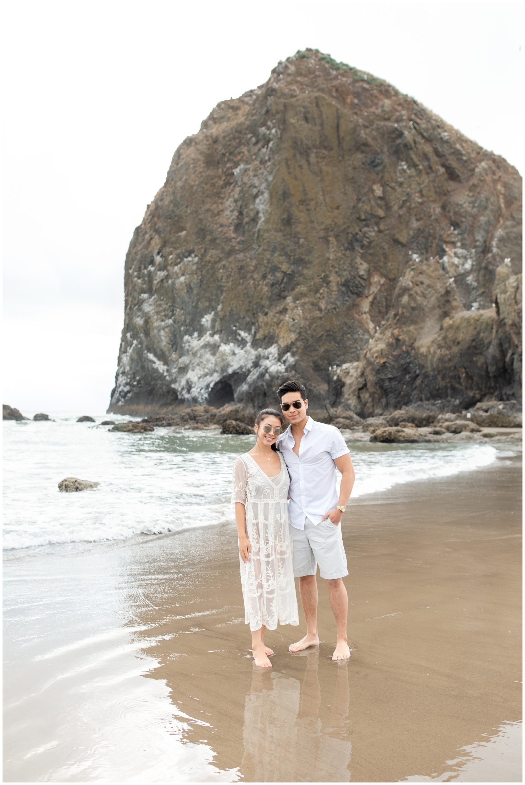Cannon Beach engagement session