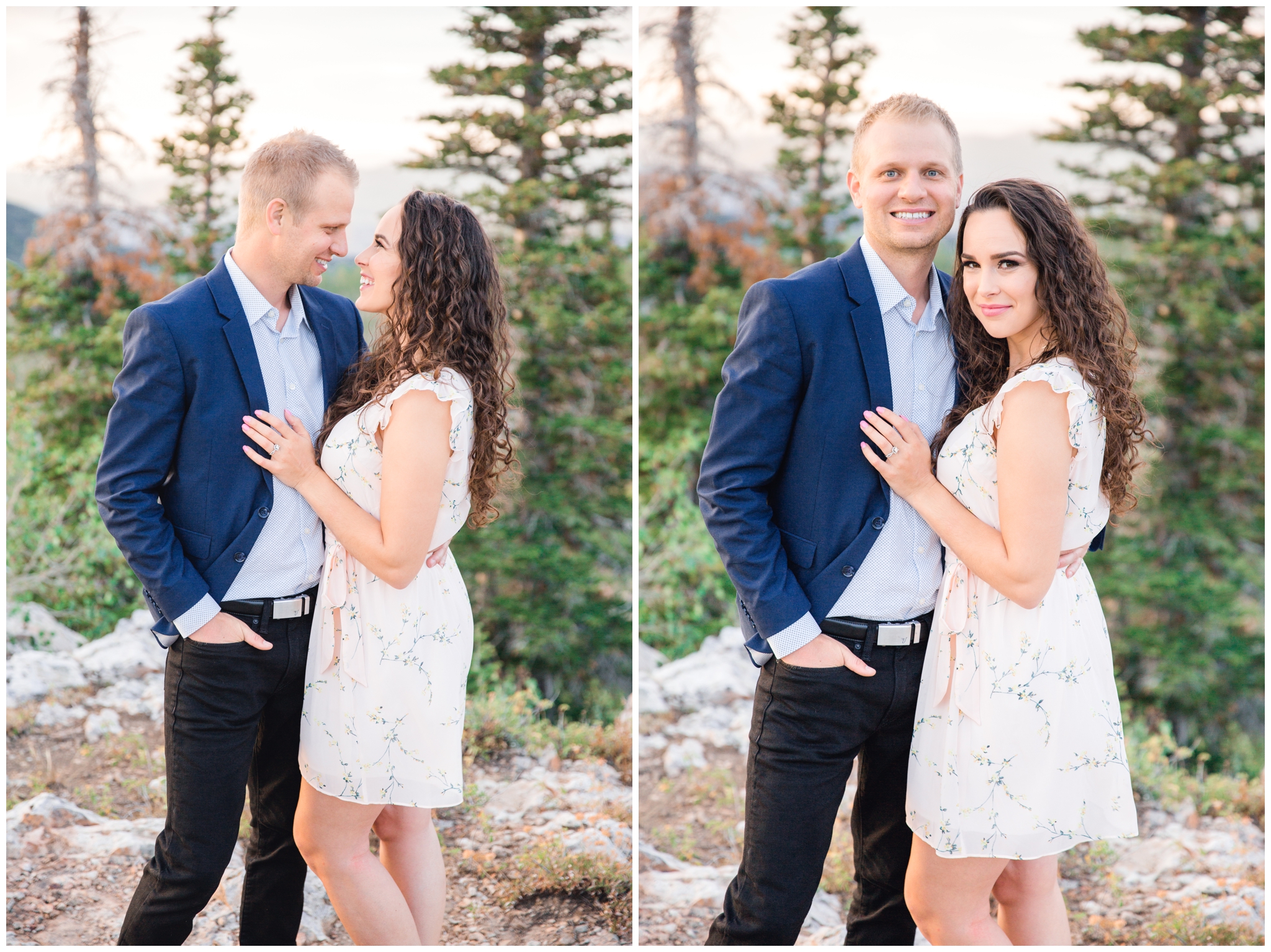 Engagement photos in Park City Utah