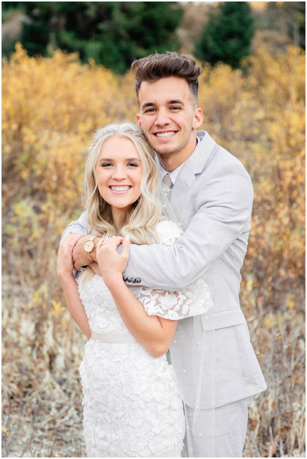 Jordan Pines Campground Fall Bridals | Salt Lake City, Utah